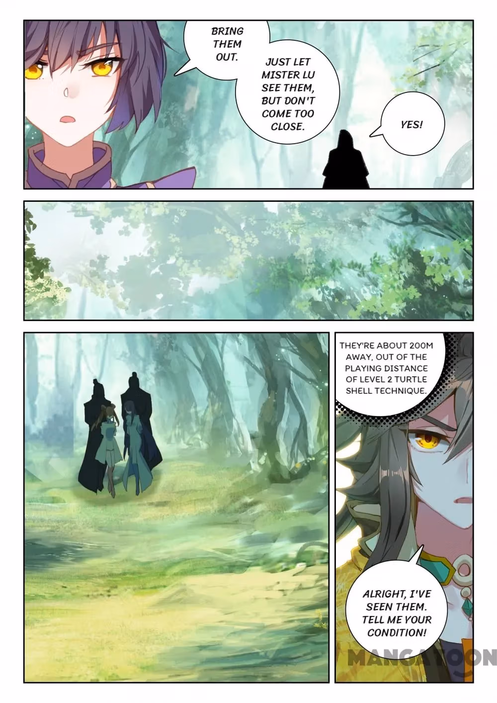 Read The Divine Punished One chapter 186 image 1 on Lezhin