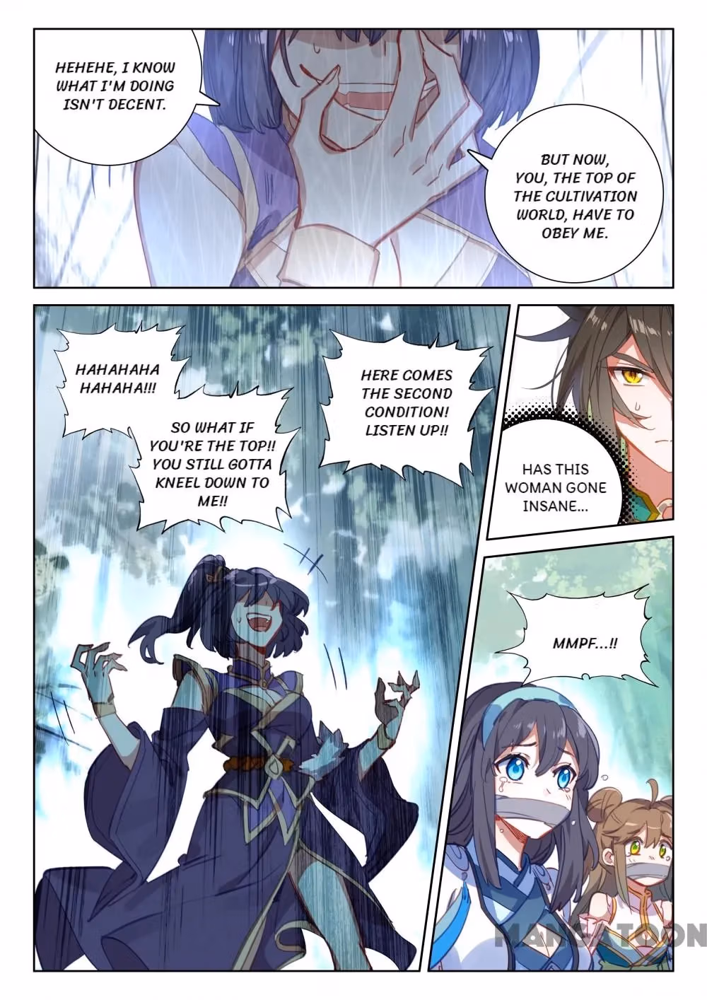 Read The Divine Punished One chapter 186 image 2 on Lezhin