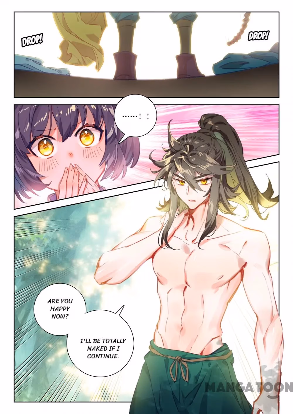 Read The Divine Punished One chapter 186 image 4 on Lezhin