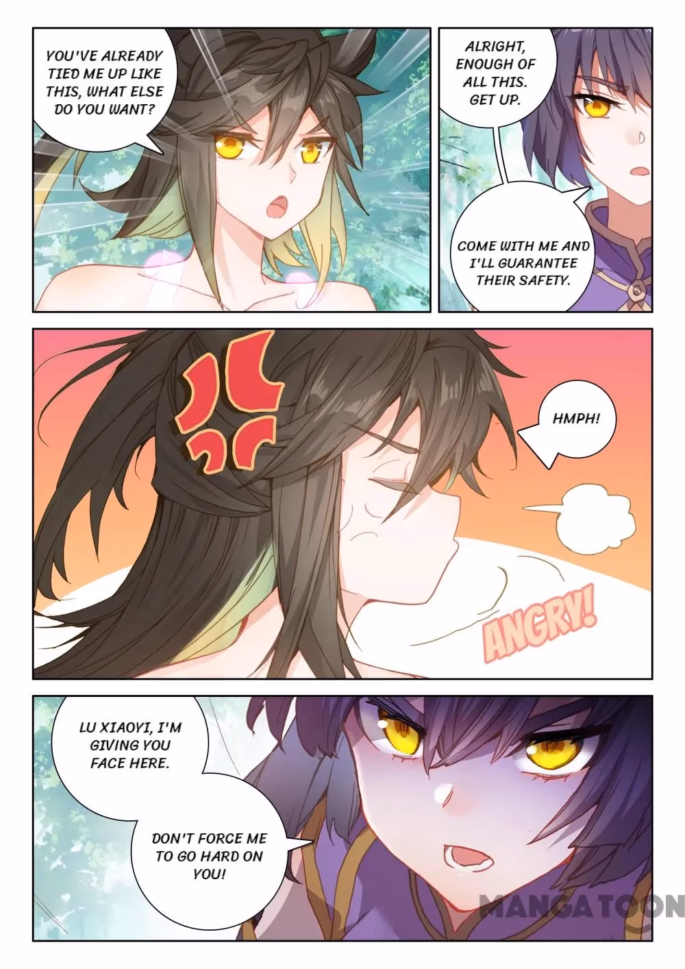 Read The Divine Punished One chapter 187 image 1 on Lezhin