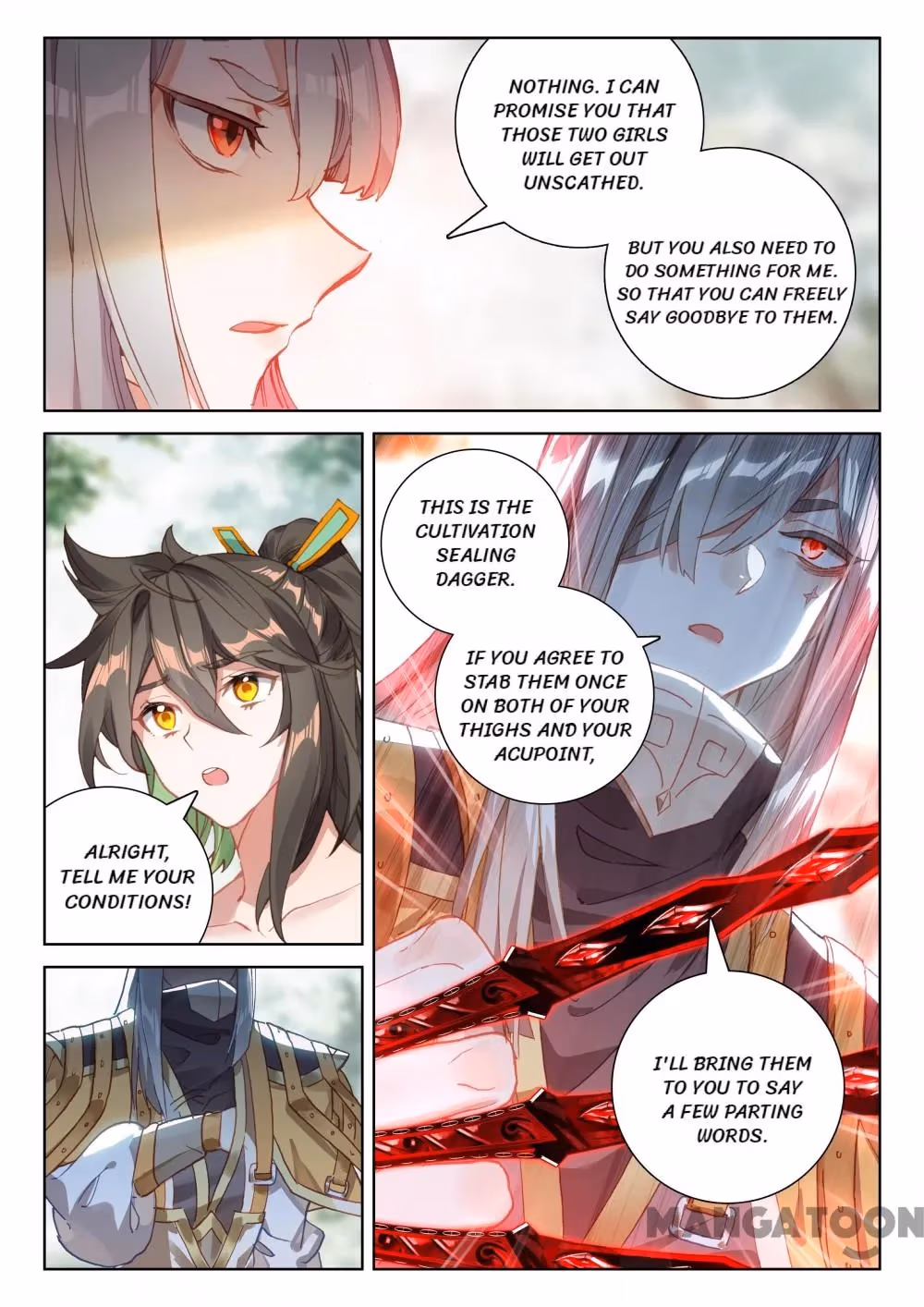 Read The Divine Punished One chapter 188 image 3 on Lezhin