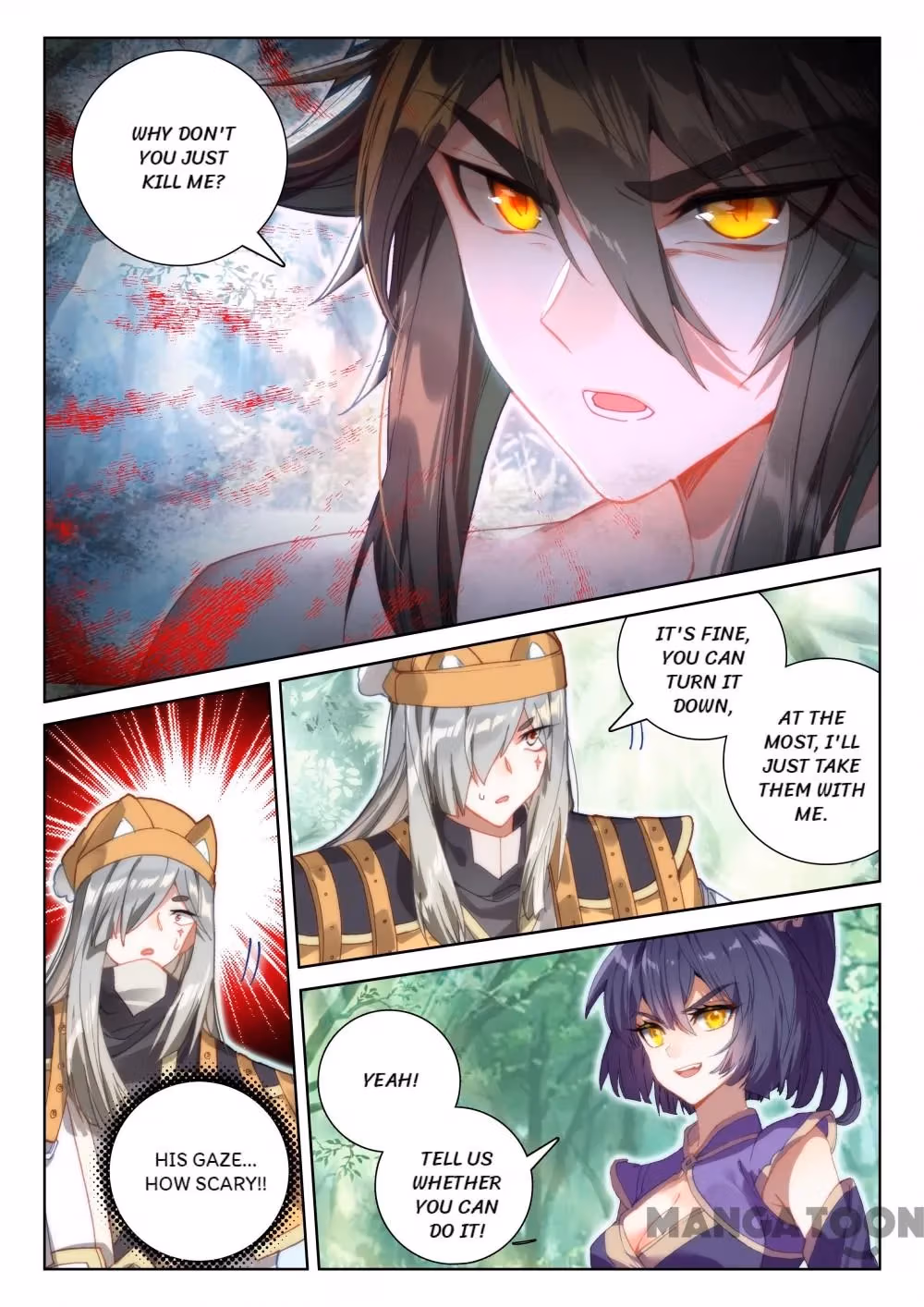 Read The Divine Punished One chapter 188 image 4 on Lezhin