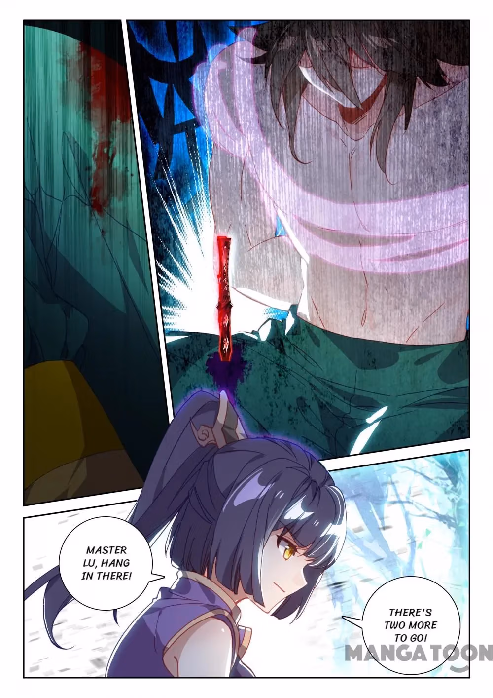 Read The Divine Punished One chapter 189 image 1 on Lezhin