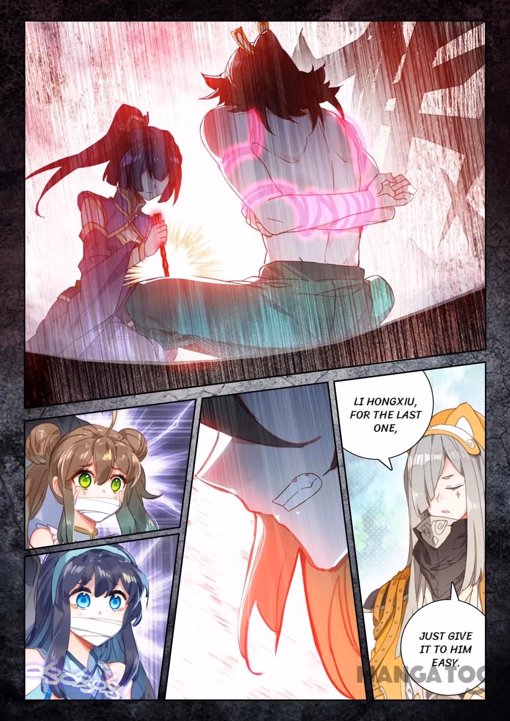 Read The Divine Punished One chapter 189 image 2 on Lezhin