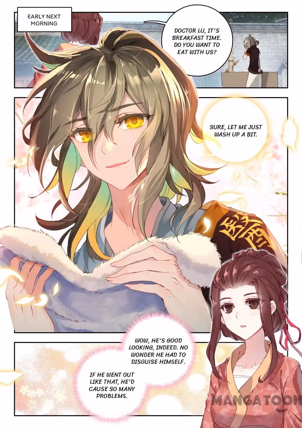 Read The Divine Punished One chapter 19 image 2 on Lezhin