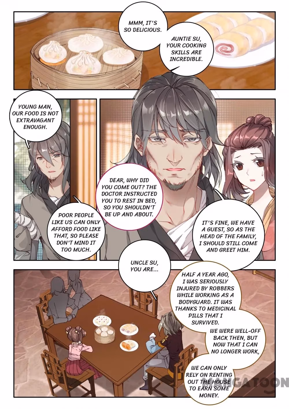 Read The Divine Punished One chapter 19 image 3 on Lezhin