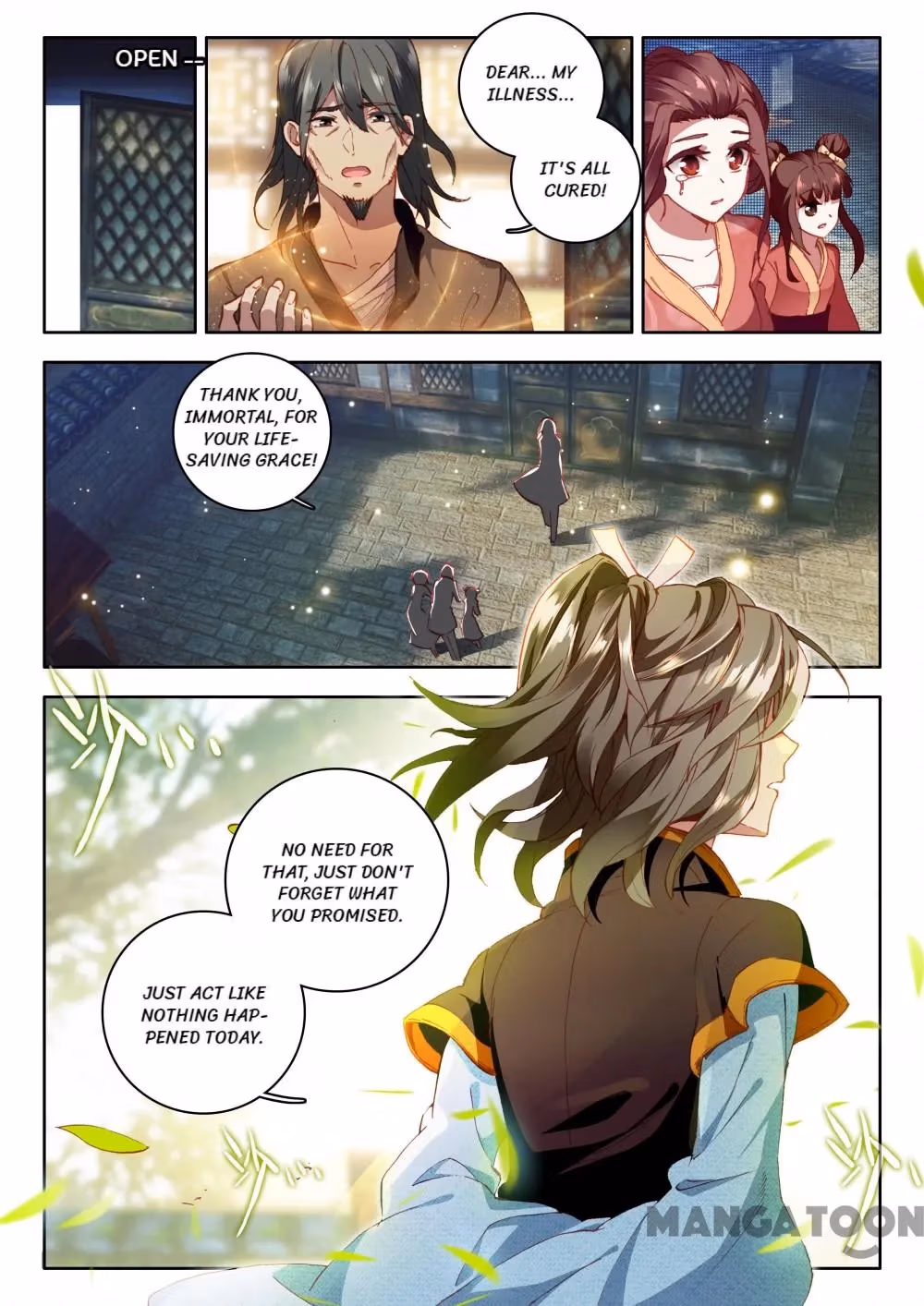 Read The Divine Punished One chapter 19 image 6 on Lezhin