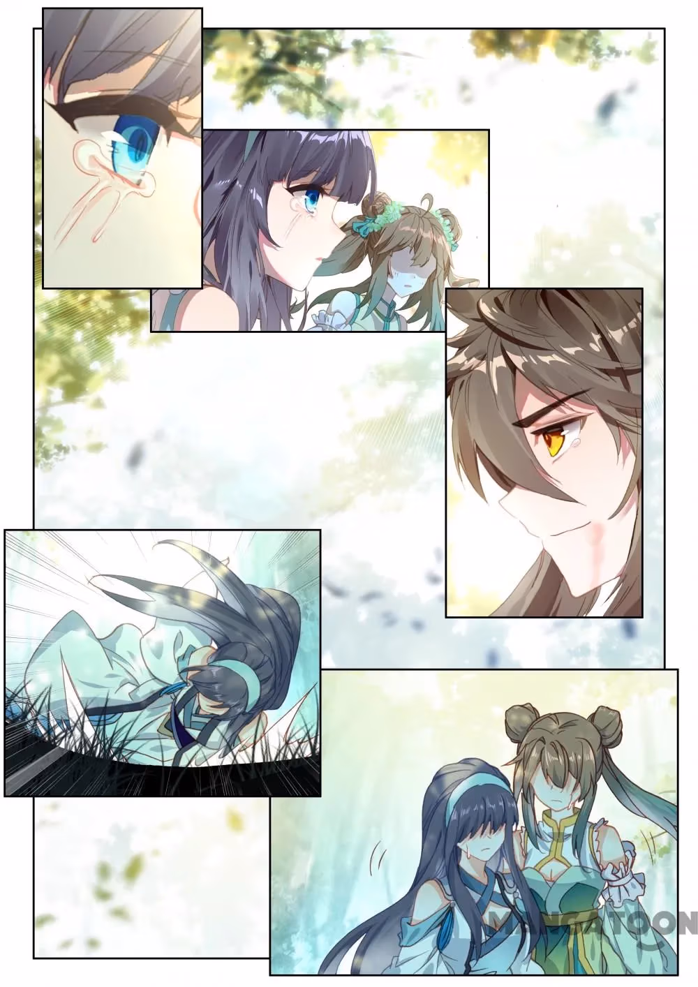 Read The Divine Punished One chapter 190 image 1 on Lezhin