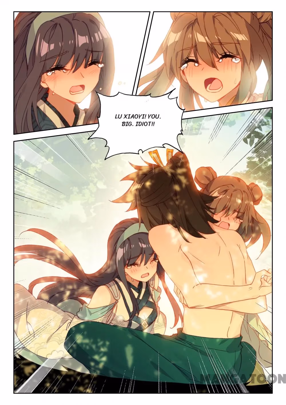Read The Divine Punished One chapter 190 image 3 on Lezhin