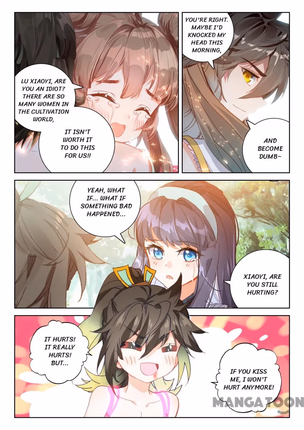 Read The Divine Punished One chapter 190 image 5 on Lezhin