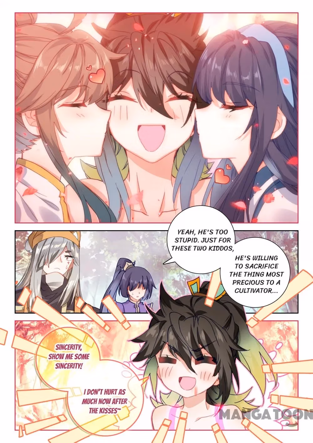 Read The Divine Punished One chapter 190 image 6 on Lezhin