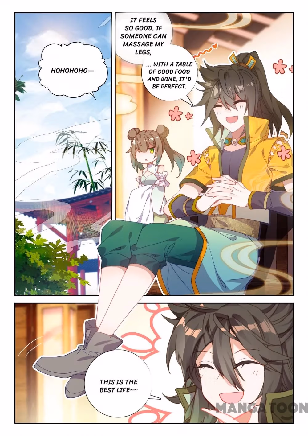 Read The Divine Punished One chapter 193 image 0 on Lezhin