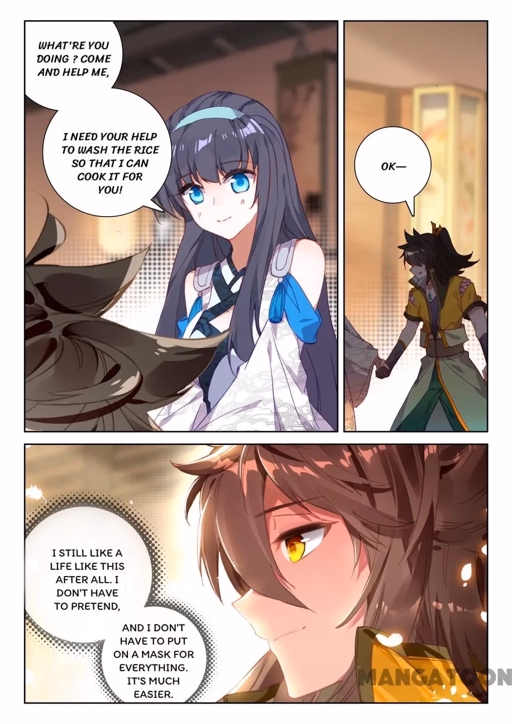 Read The Divine Punished One chapter 193 image 3 on Lezhin