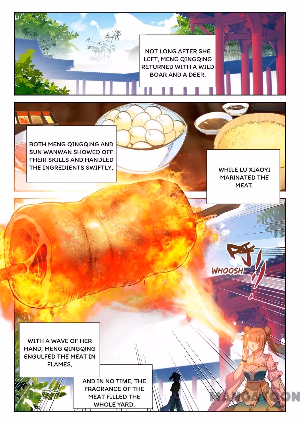 Read The Divine Punished One chapter 193 image 4 on Lezhin
