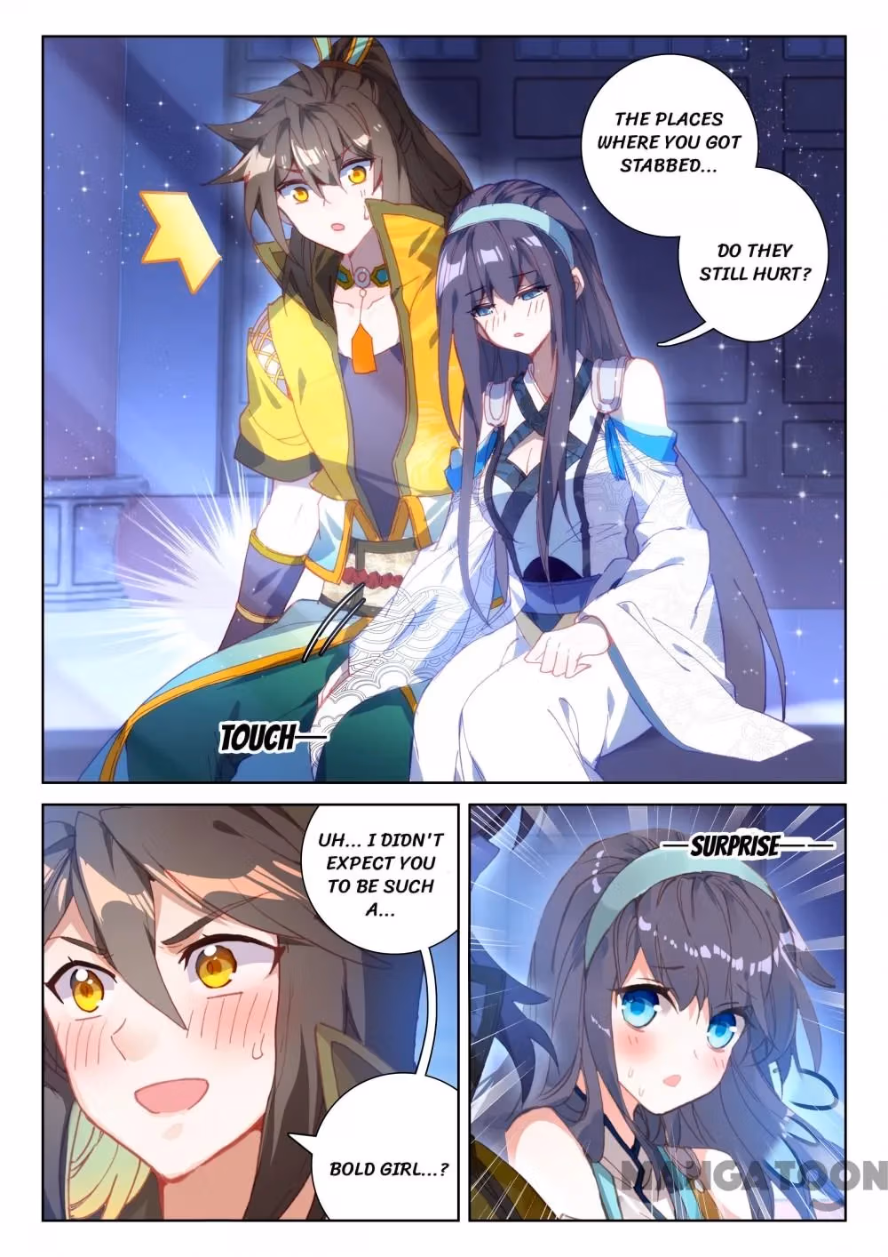 Read The Divine Punished One chapter 194 image 4 on Lezhin