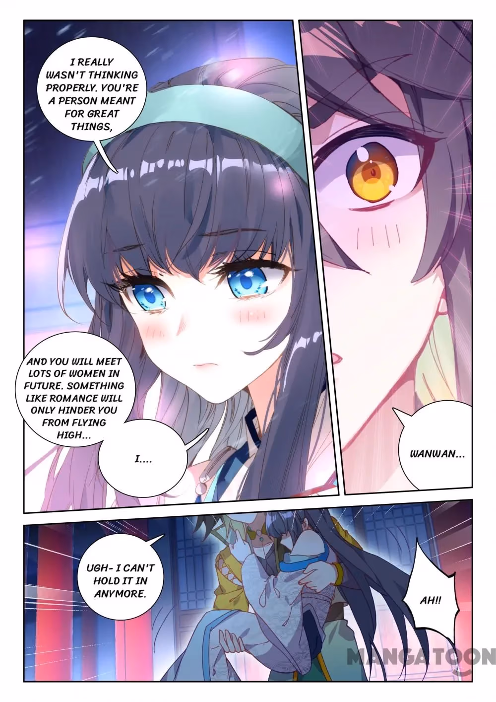 Read The Divine Punished One chapter 194 image 6 on Lezhin
