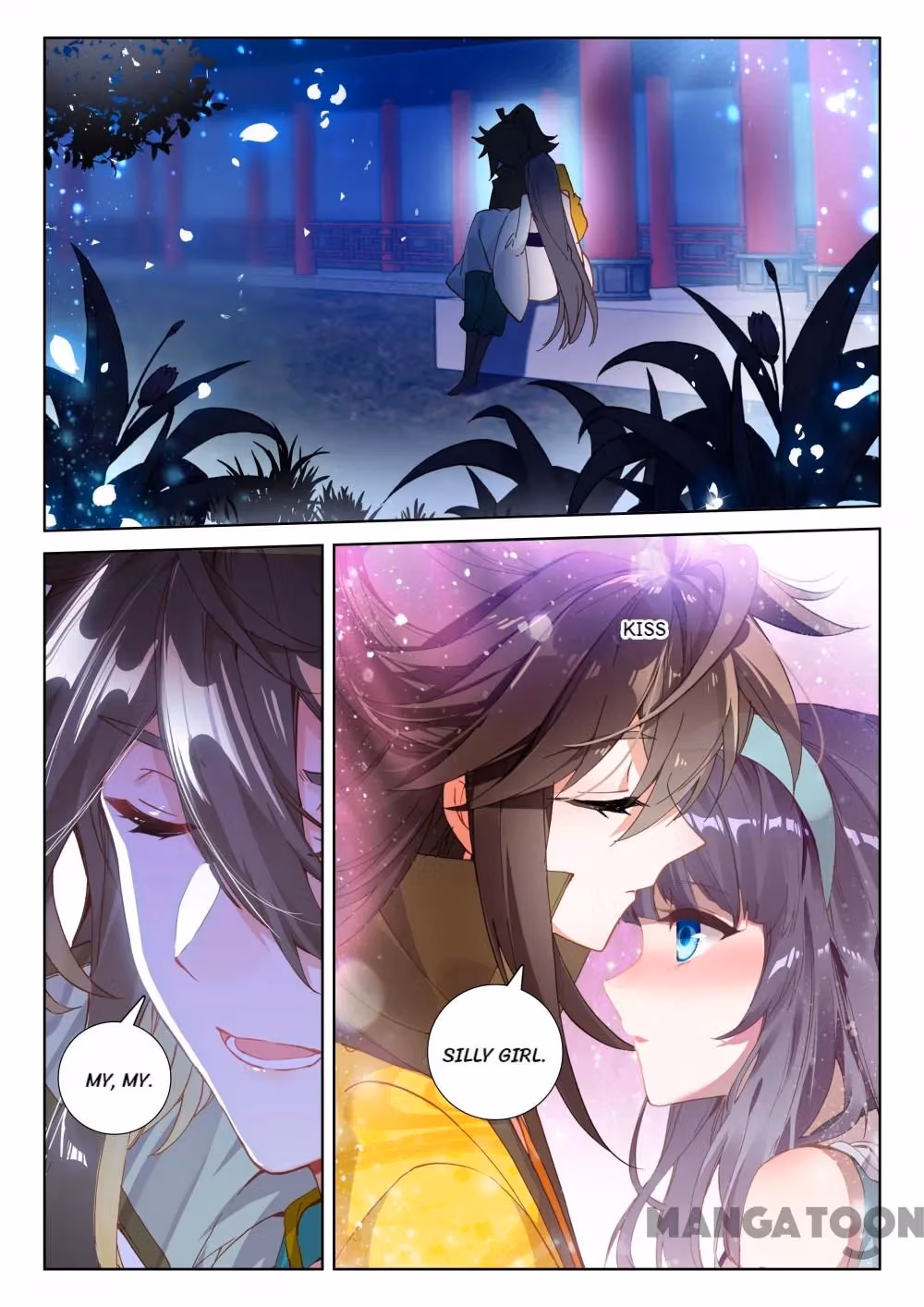 Read The Divine Punished One chapter 195 image 0 on Lezhin
