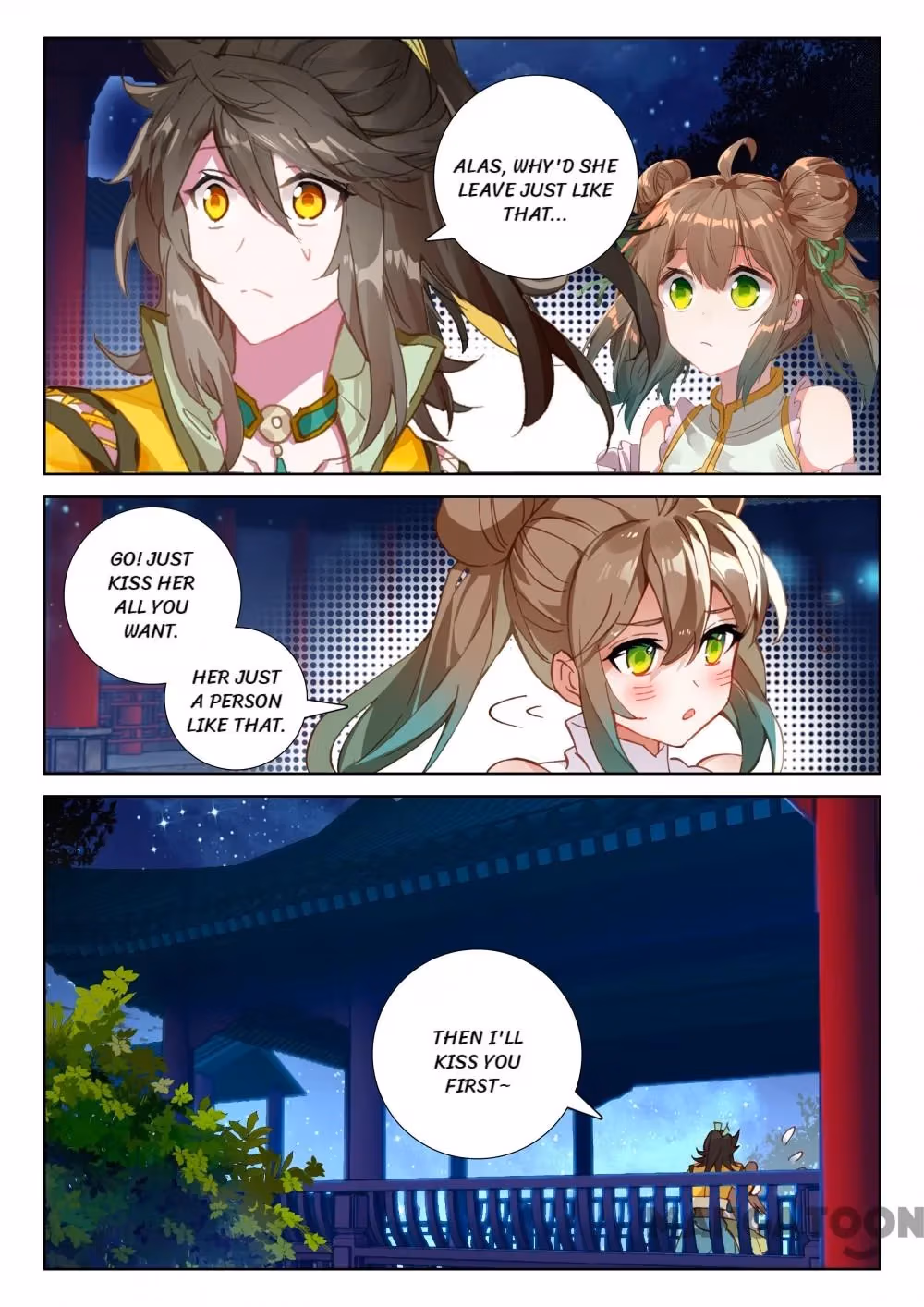 Read The Divine Punished One chapter 196 image 6 on Lezhin