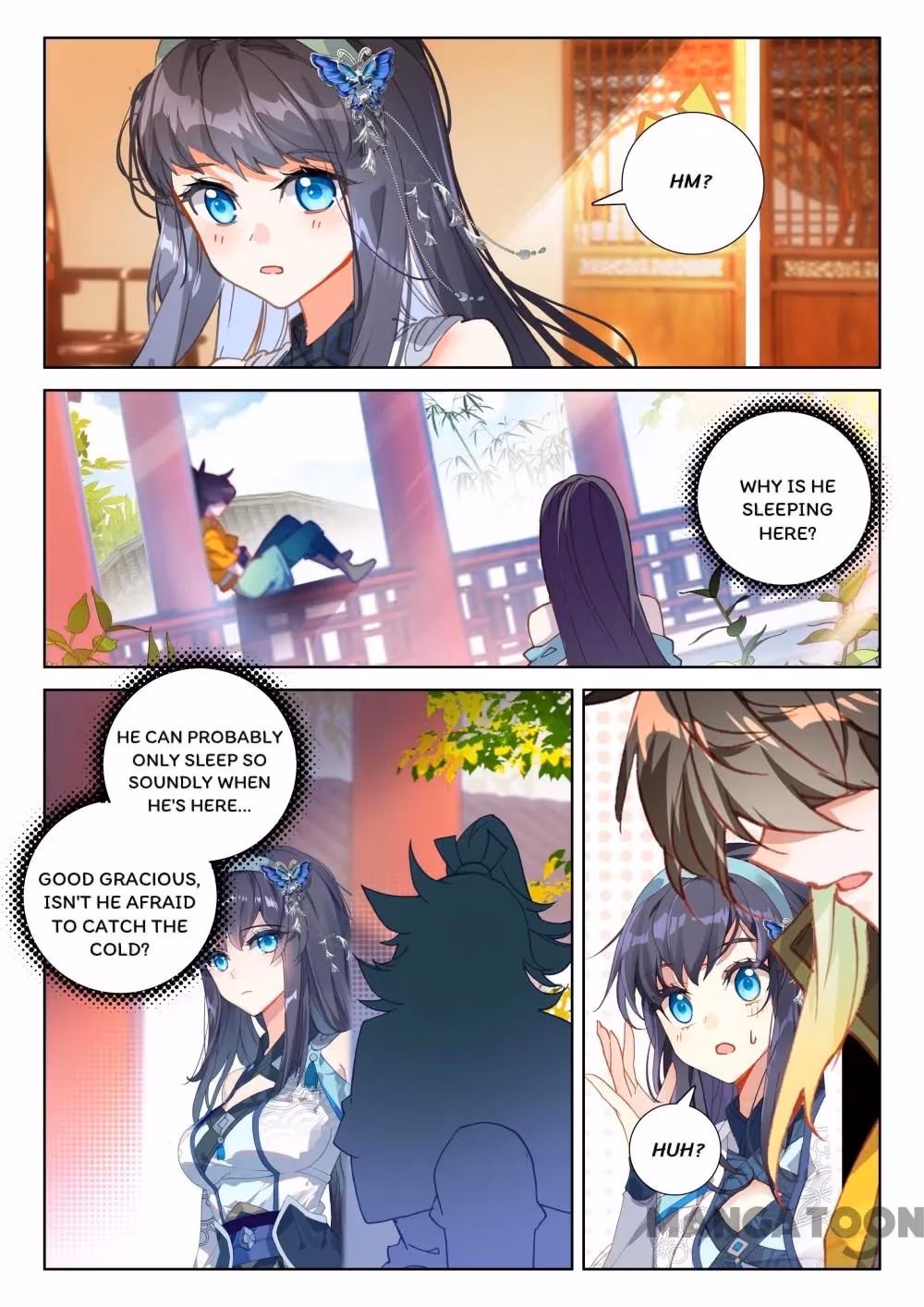 Read The Divine Punished One chapter 197 image 1 on Lezhin