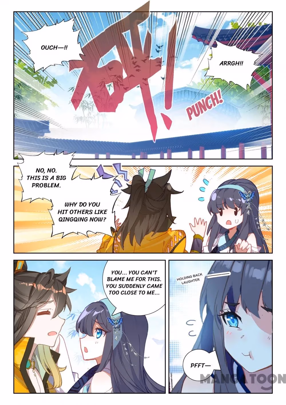 Read The Divine Punished One chapter 197 image 4 on Lezhin