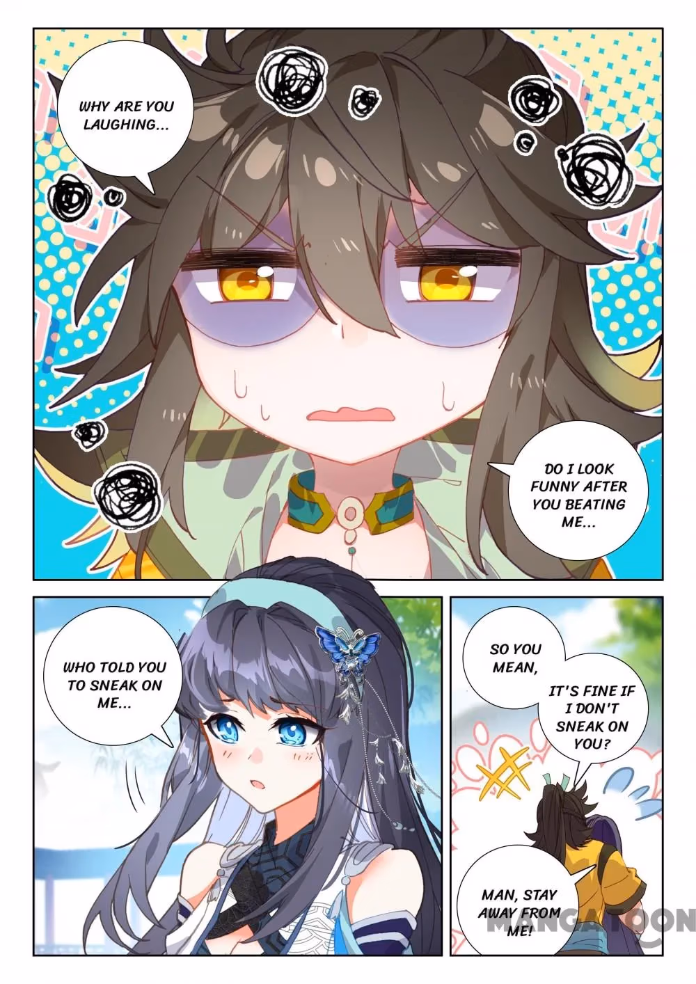 Read The Divine Punished One chapter 197 image 5 on Lezhin