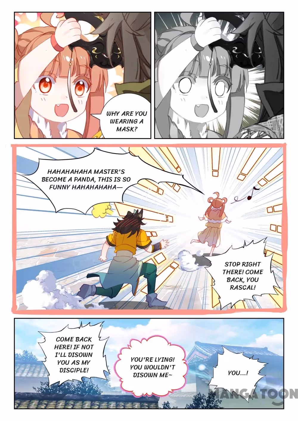 Read The Divine Punished One chapter 198 image 3 on Lezhin