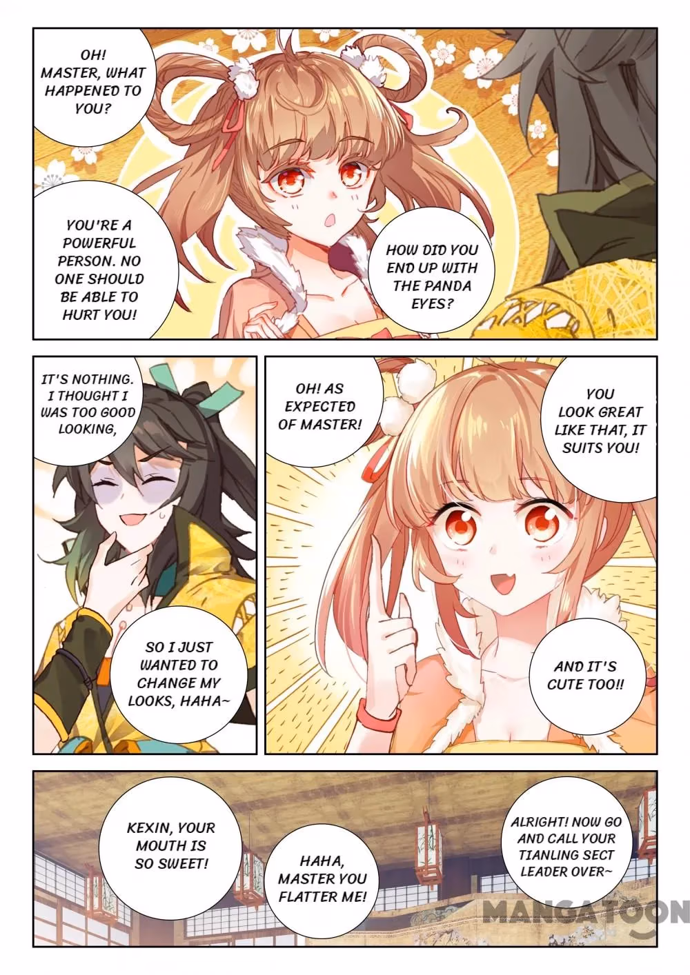 Read The Divine Punished One chapter 198 image 4 on Lezhin