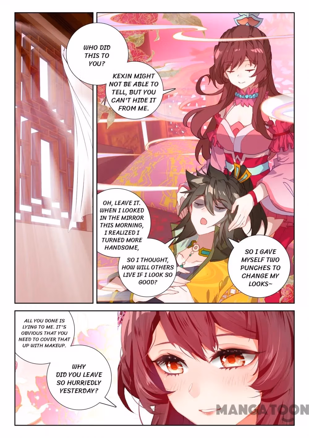 Read The Divine Punished One chapter 198 image 5 on Lezhin