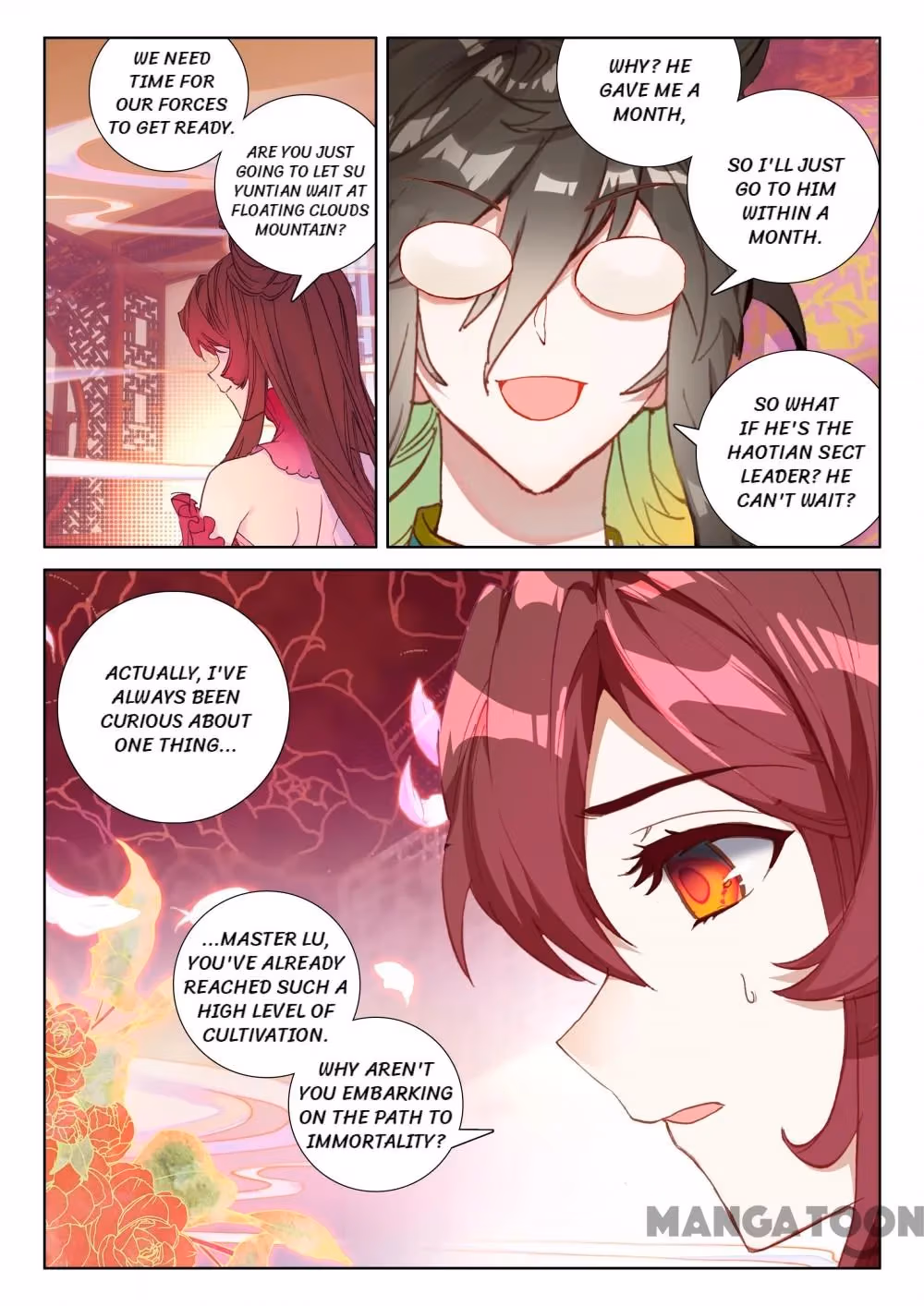 Read The Divine Punished One chapter 198 image 7 on Lezhin