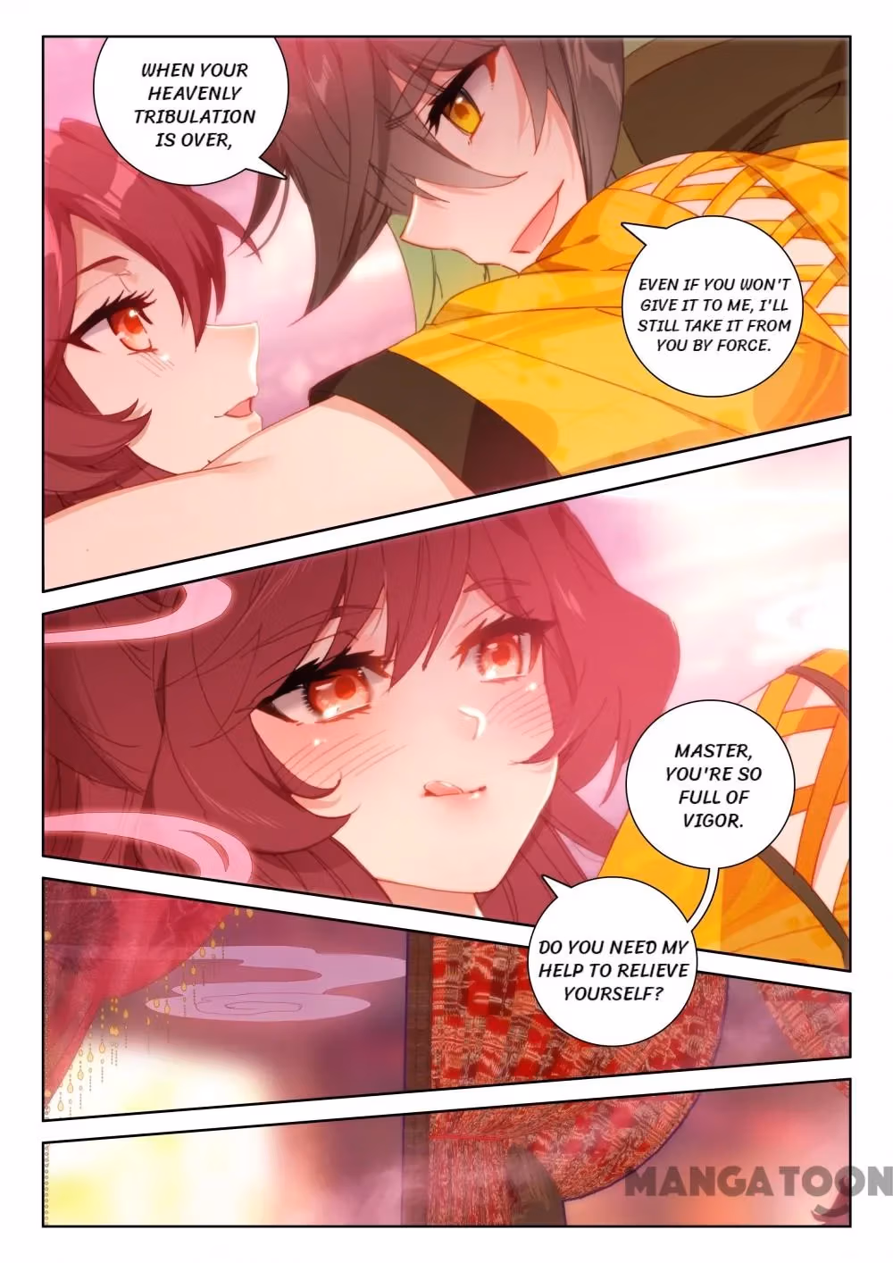 Read The Divine Punished One chapter 199 image 1 on Lezhin