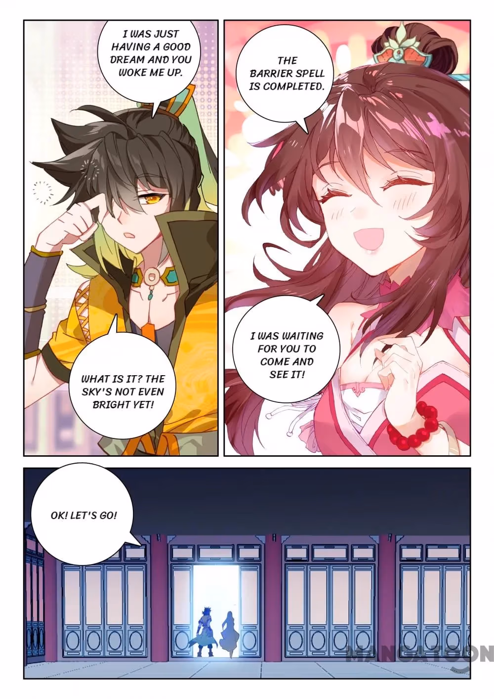 Read The Divine Punished One chapter 200 image 1 on Lezhin