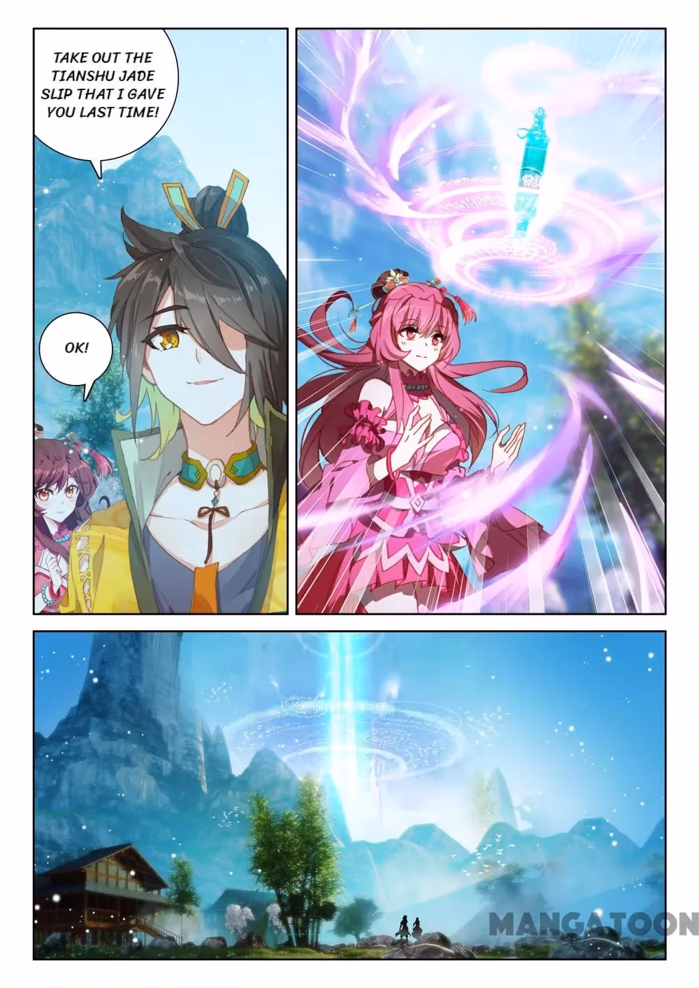 Read The Divine Punished One chapter 200 image 2 on Lezhin