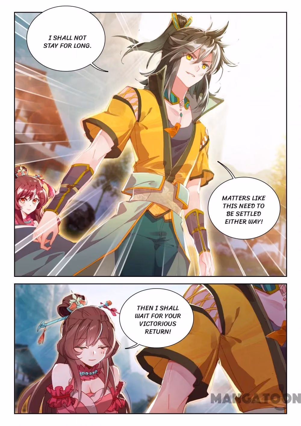 Read The Divine Punished One chapter 200 image 6 on Lezhin