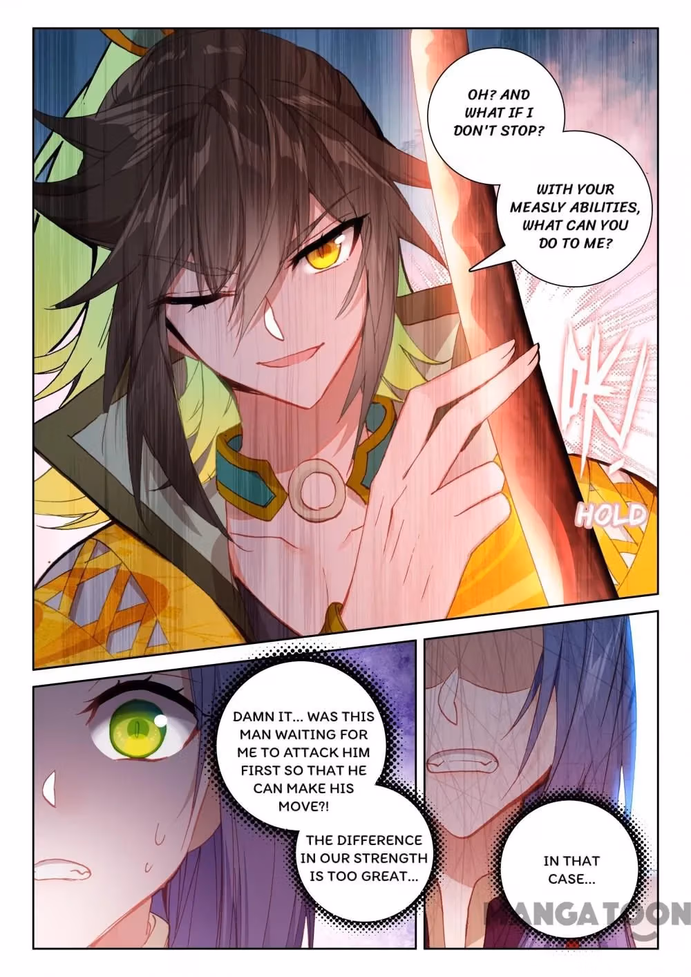 Read The Divine Punished One chapter 201 image 5 on Lezhin