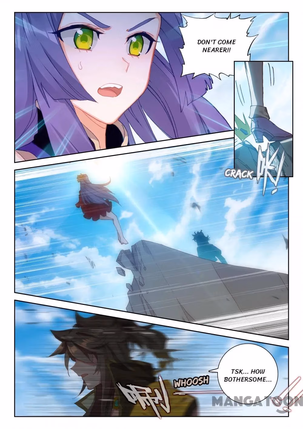 Read The Divine Punished One chapter 202 image 0 on Lezhin