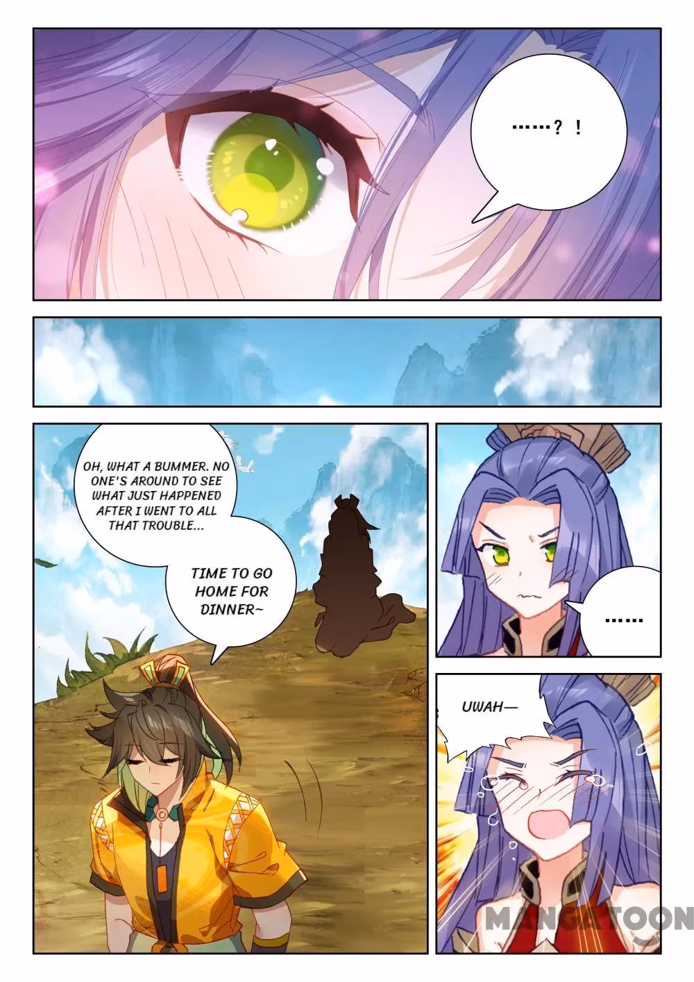 Read The Divine Punished One chapter 202 image 2 on Lezhin
