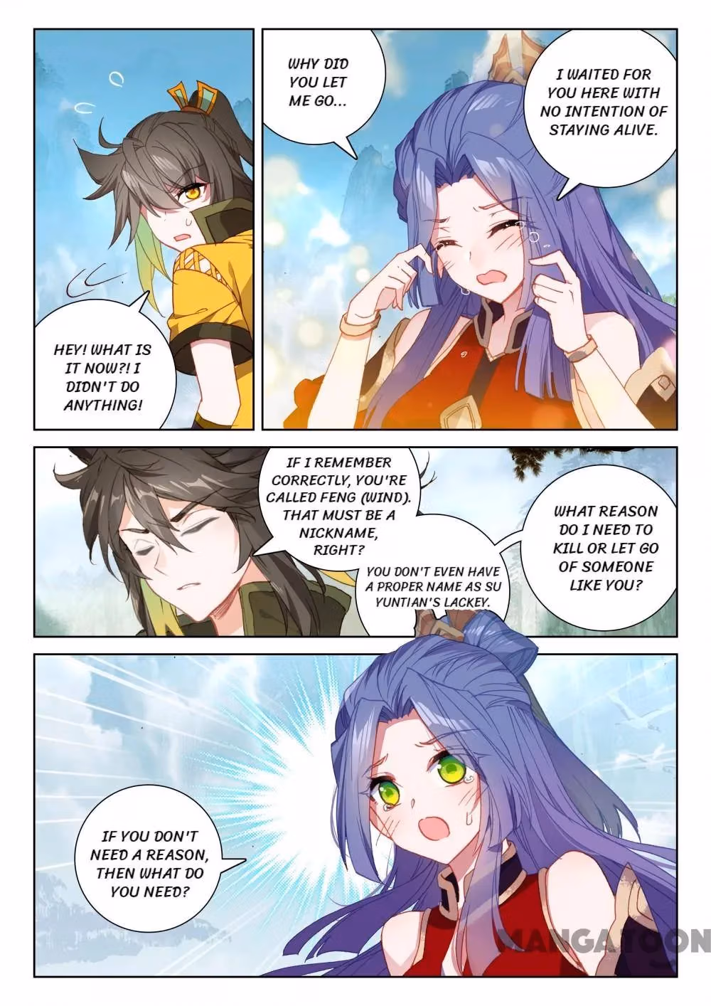 Read The Divine Punished One chapter 202 image 3 on Lezhin