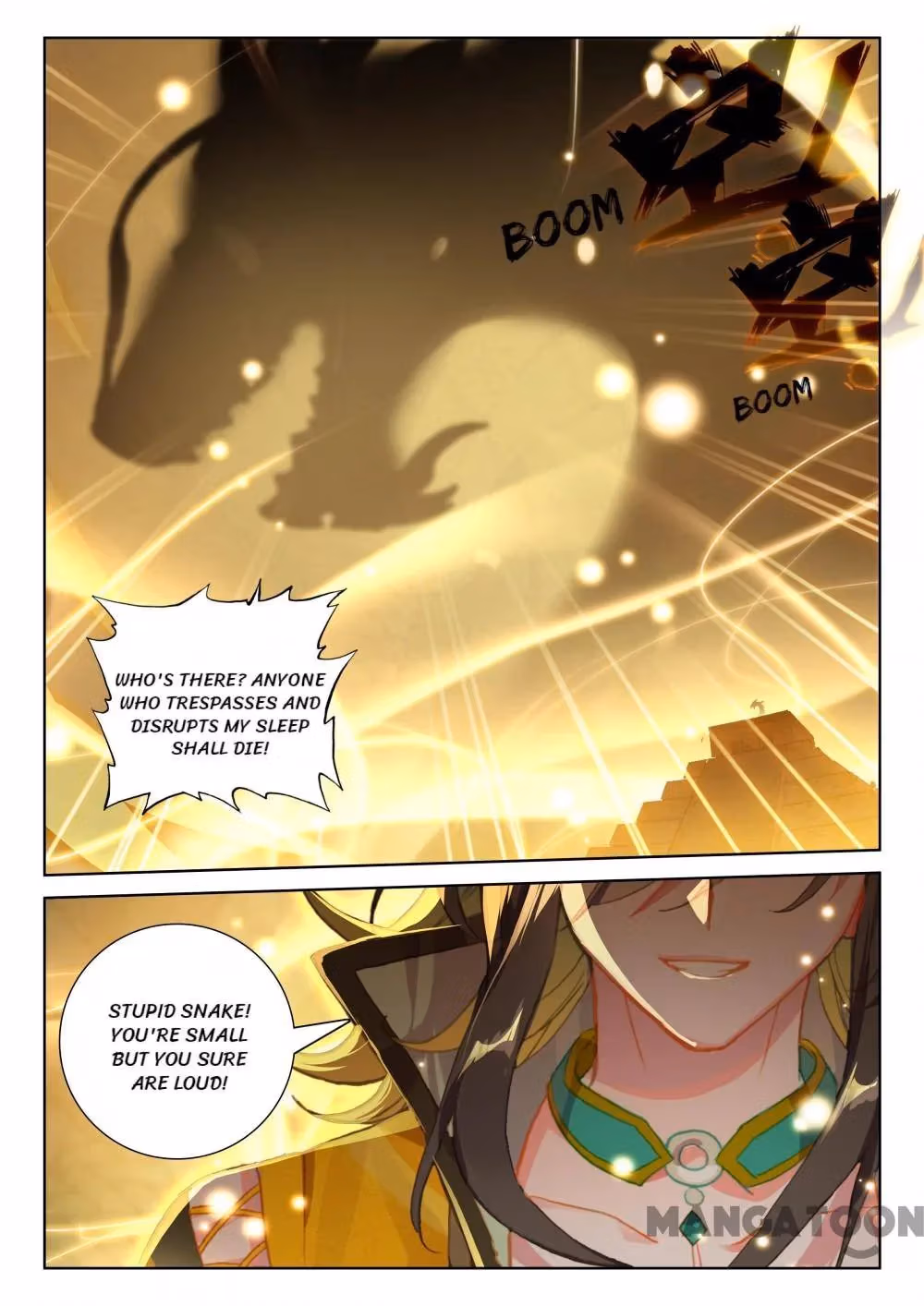 Read The Divine Punished One chapter 202 image 7 on Lezhin