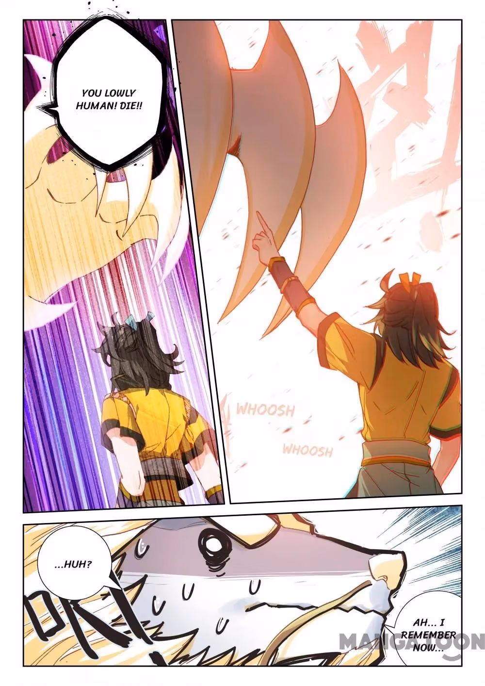 Read The Divine Punished One chapter 203 image 2 on Lezhin