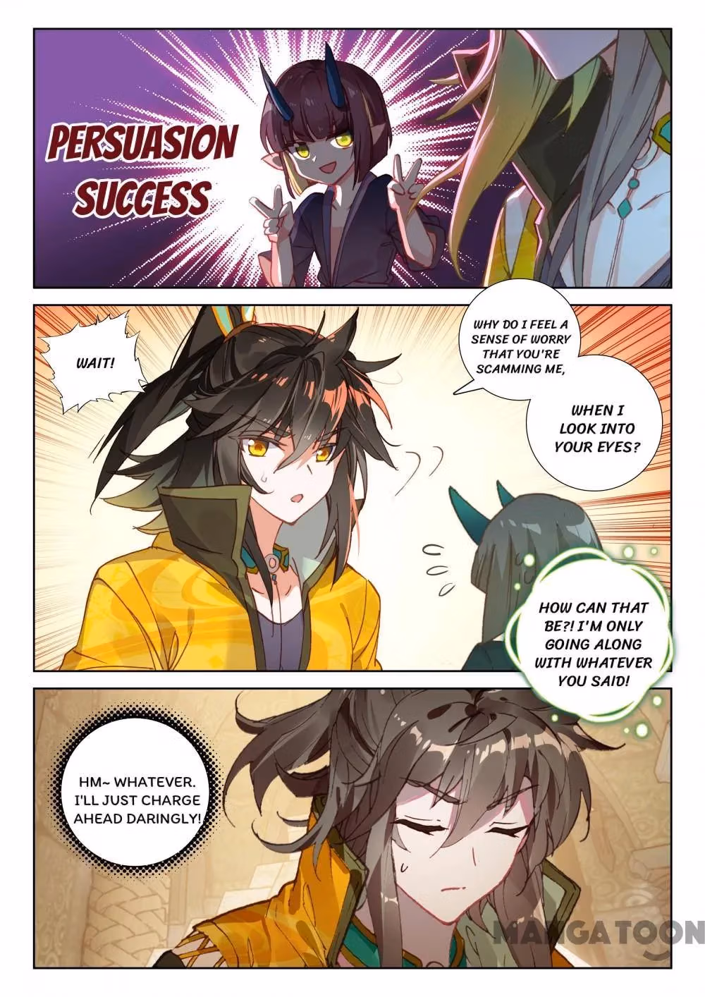 Read The Divine Punished One chapter 203 image 7 on Lezhin