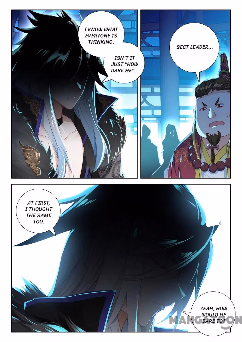 Read The Divine Punished One chapter 204 image 3 on Lezhin