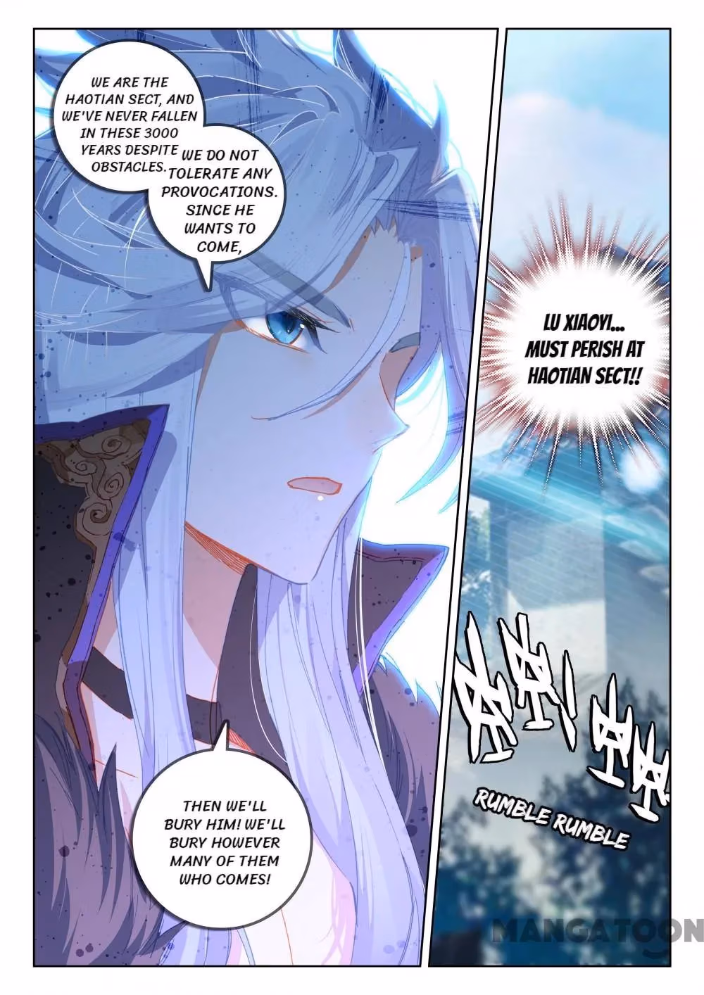Read The Divine Punished One chapter 204 image 7 on Lezhin
