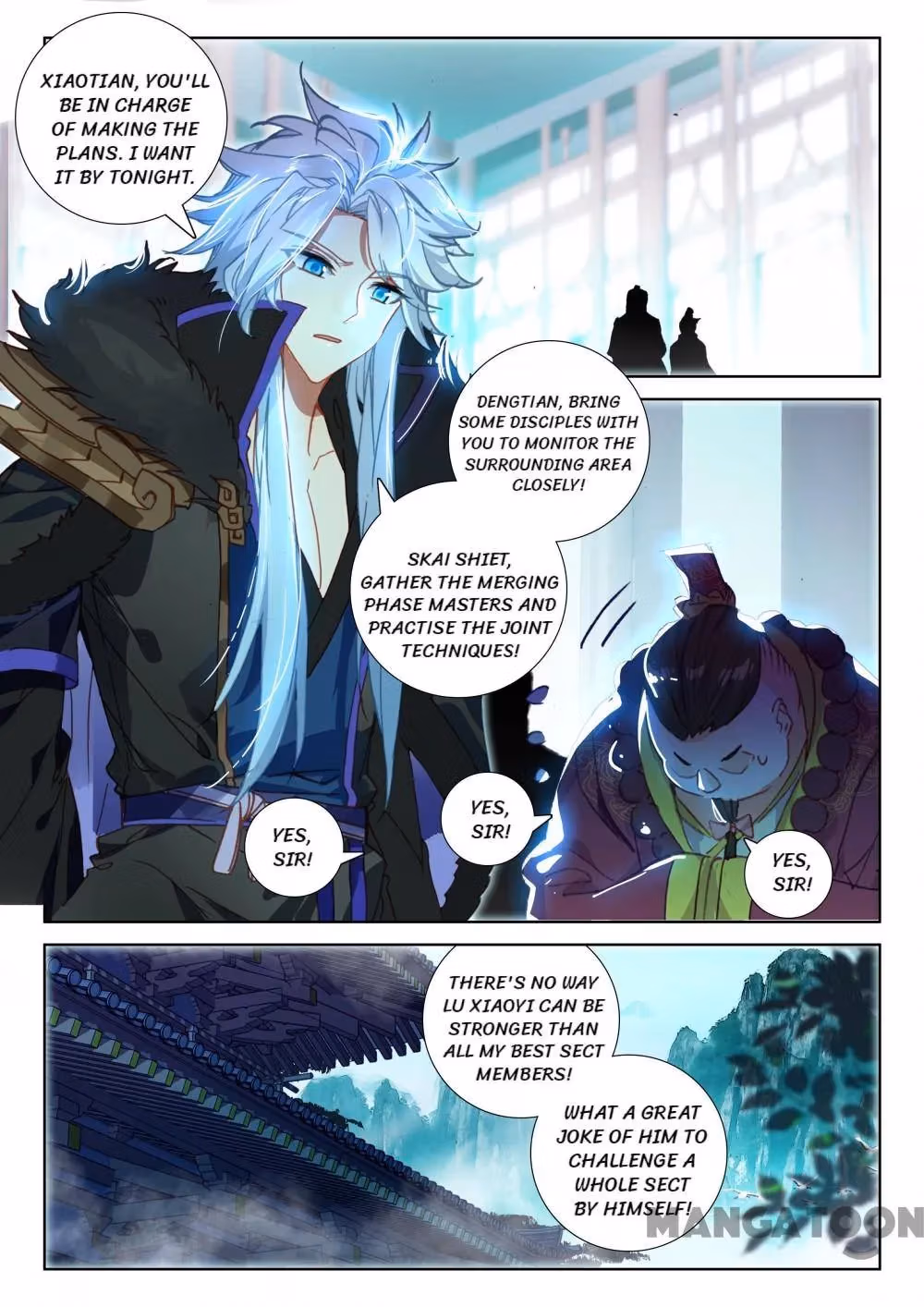 Read The Divine Punished One chapter 205 image 0 on Lezhin