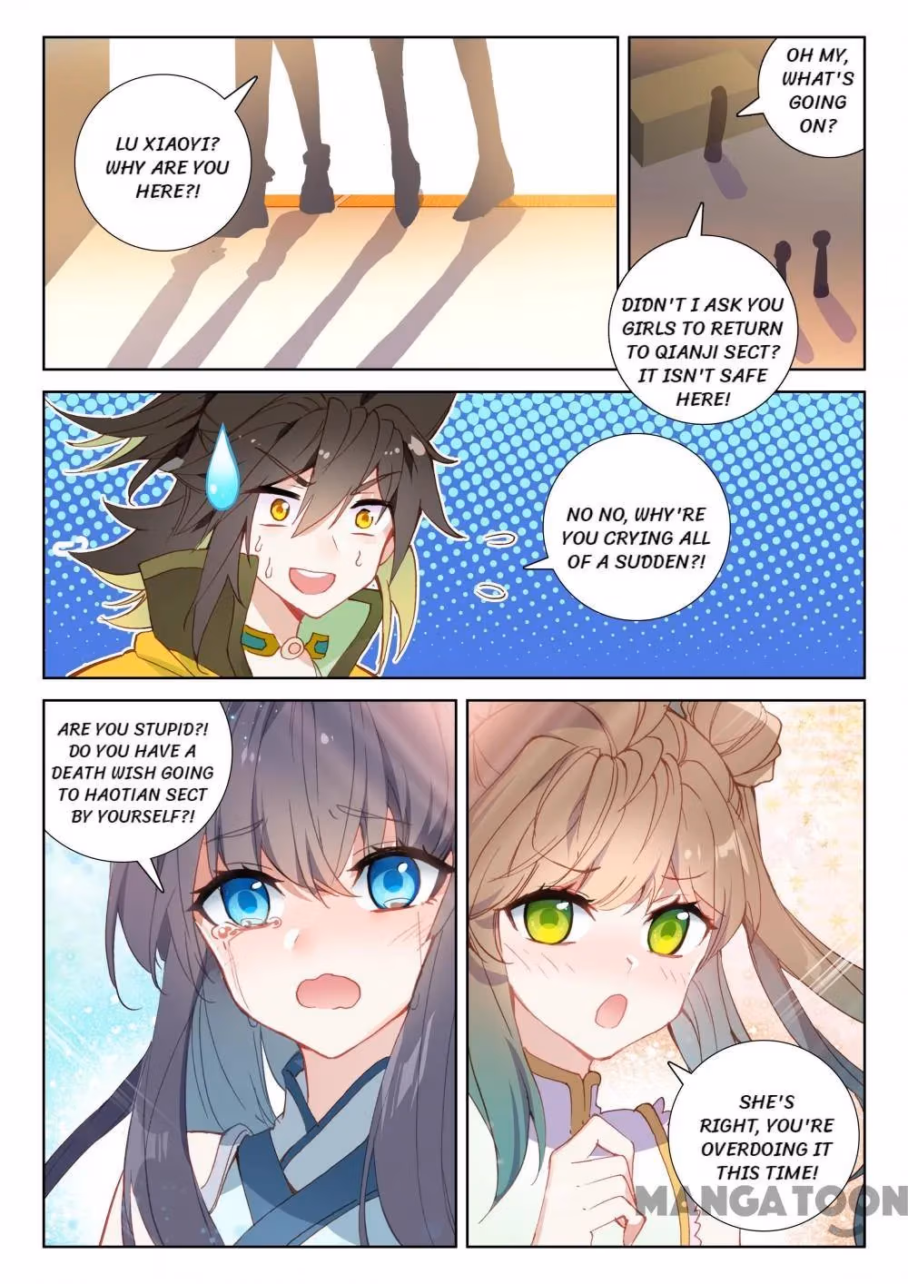 Read The Divine Punished One chapter 205 image 2 on Lezhin
