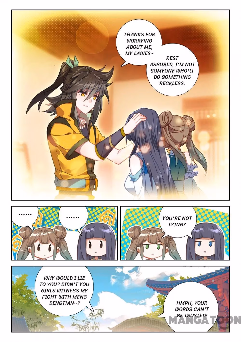 Read The Divine Punished One chapter 205 image 3 on Lezhin