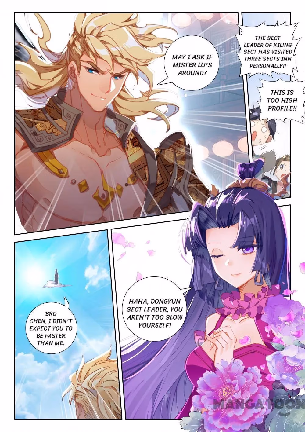 Read The Divine Punished One chapter 205 image 5 on Lezhin