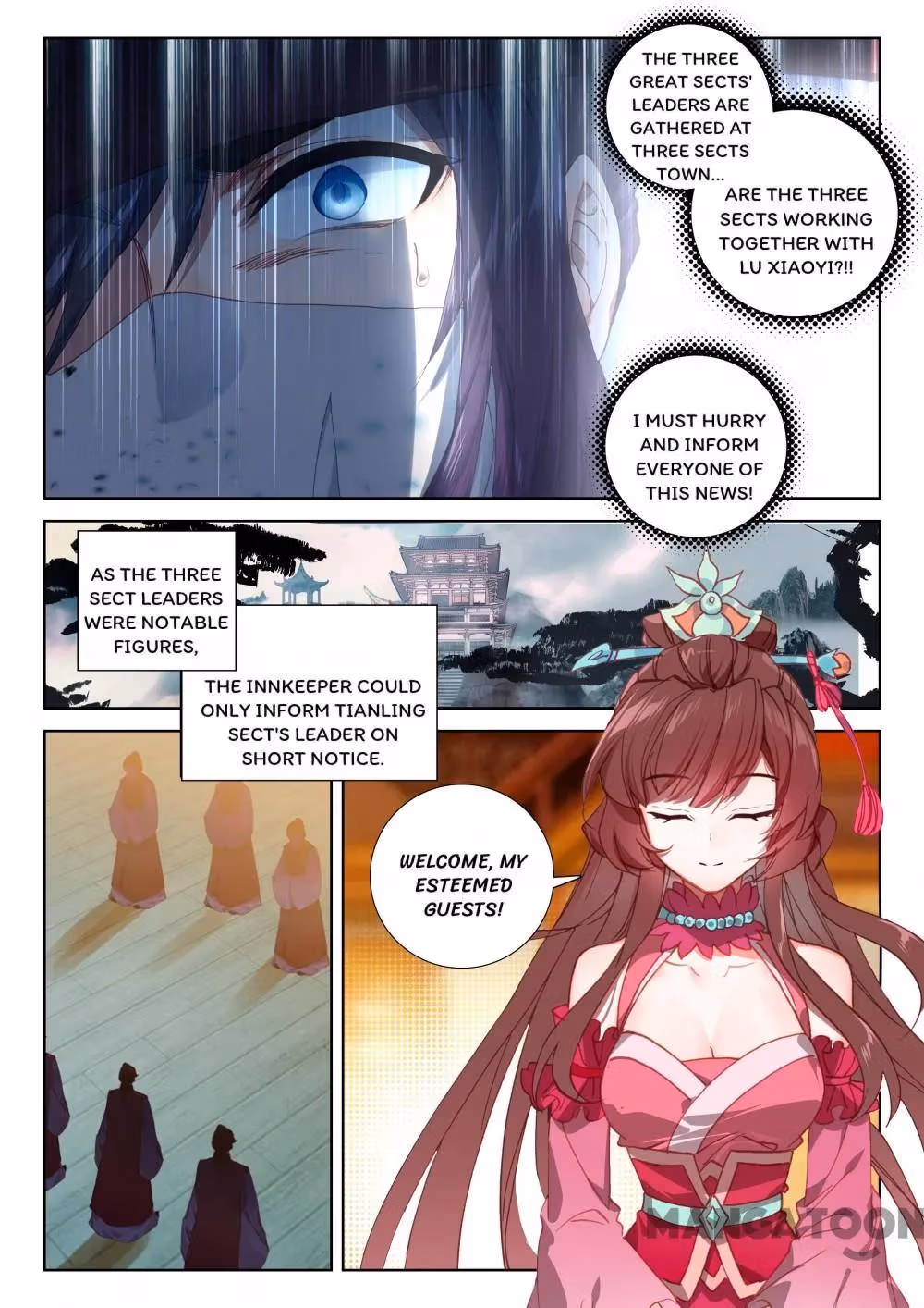 Read The Divine Punished One chapter 206 image 0 on Lezhin
