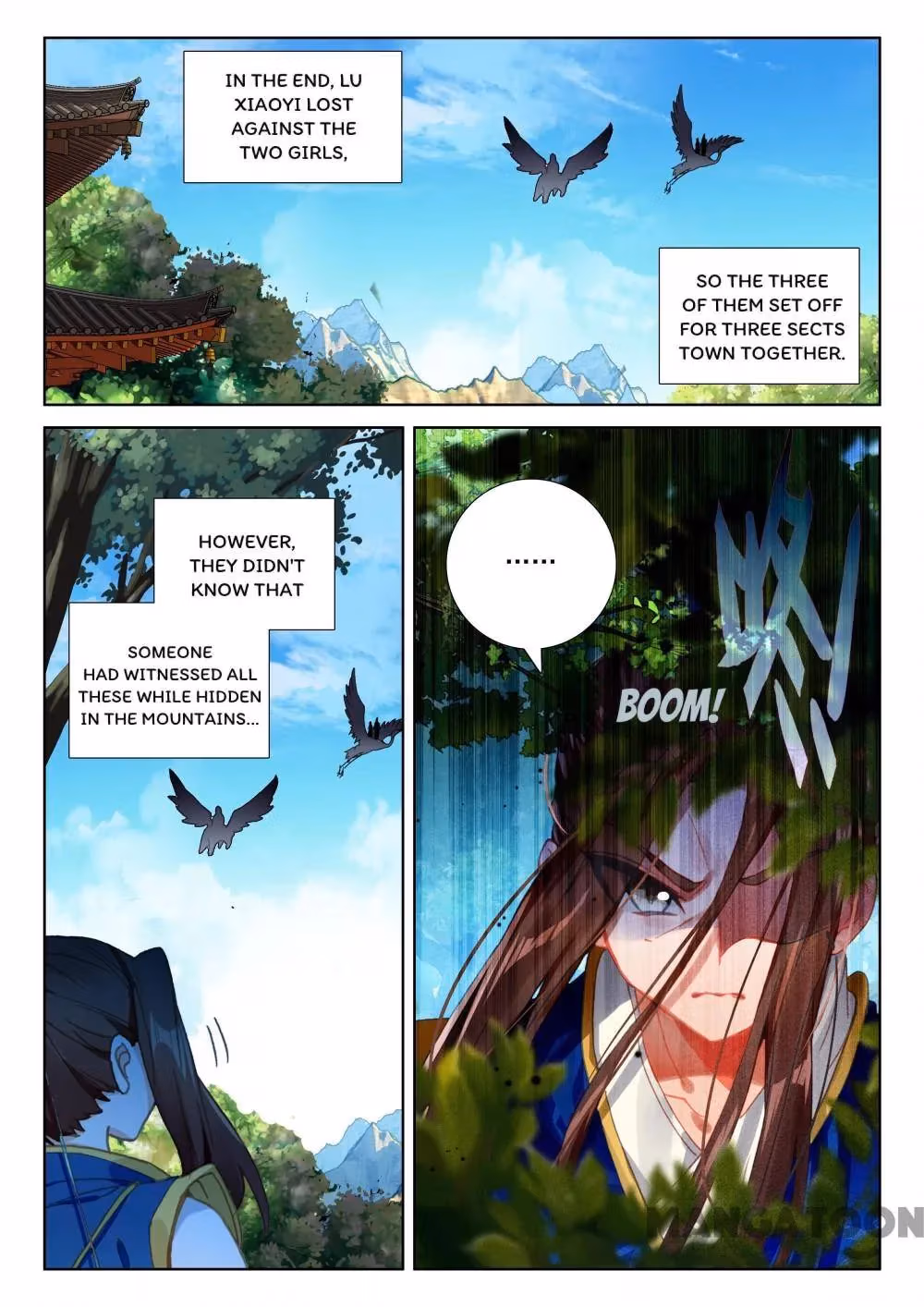Read The Divine Punished One chapter 206 image 2 on Lezhin