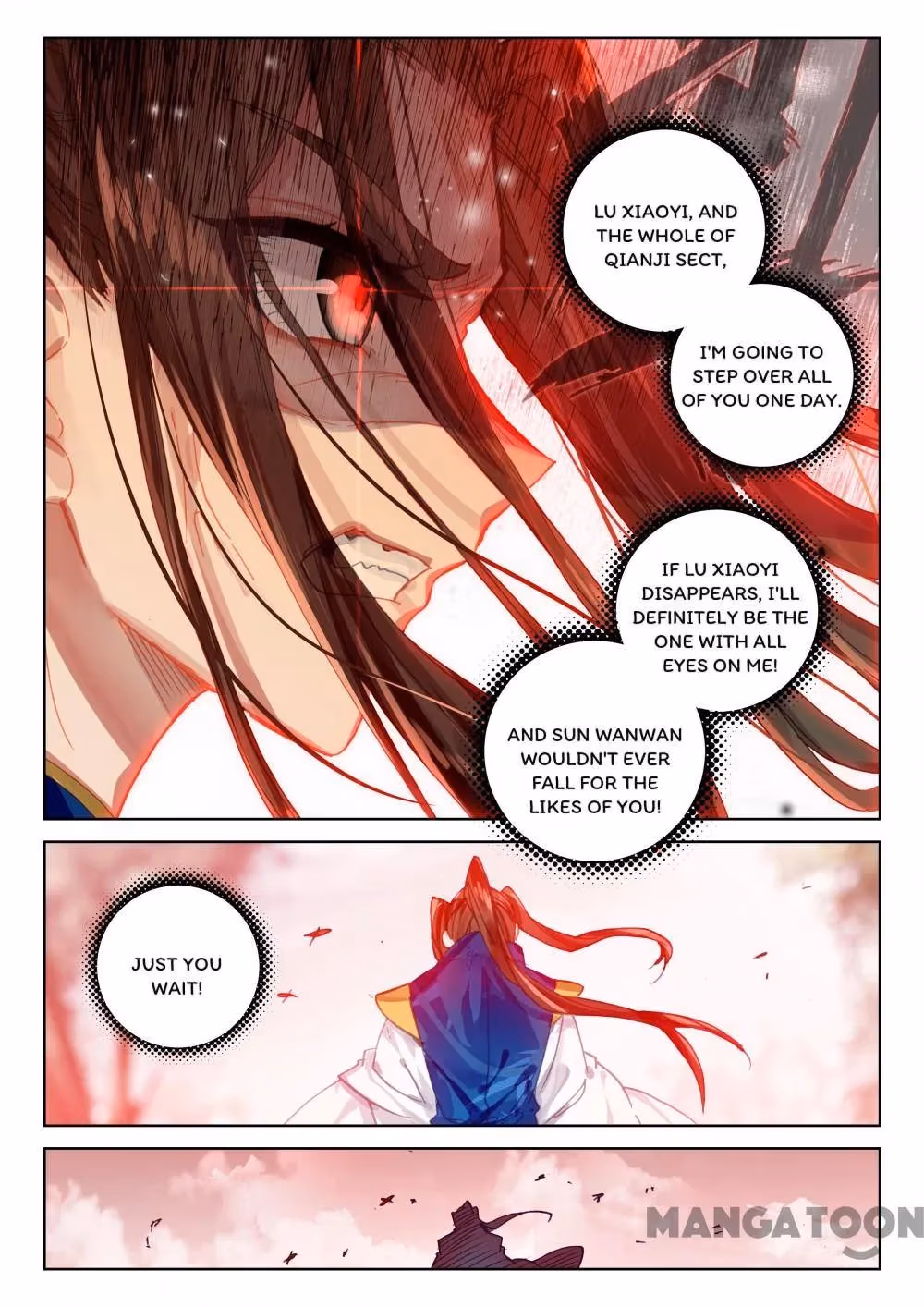 Read The Divine Punished One chapter 206 image 3 on Lezhin