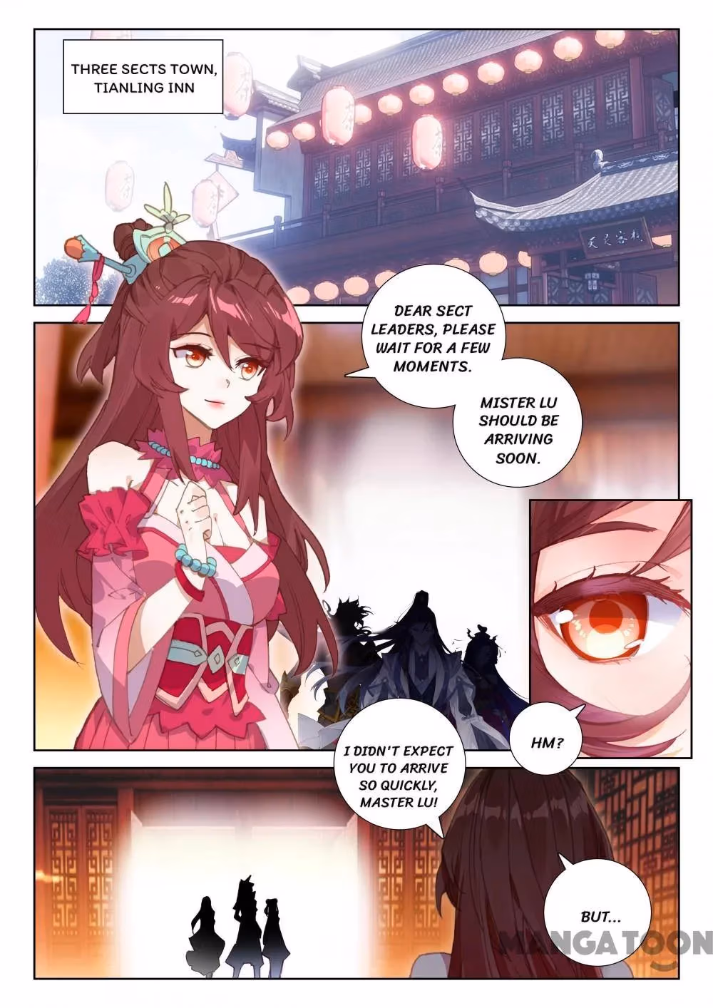 Read The Divine Punished One chapter 206 image 4 on Lezhin
